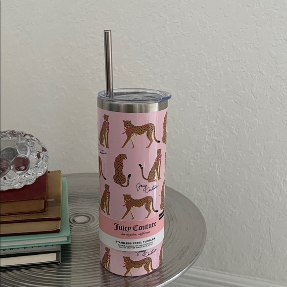 Juicy Couture NWT Pink Themed Stainless Steel
24 oz hot and cold tumbler - Picture 4 of 12